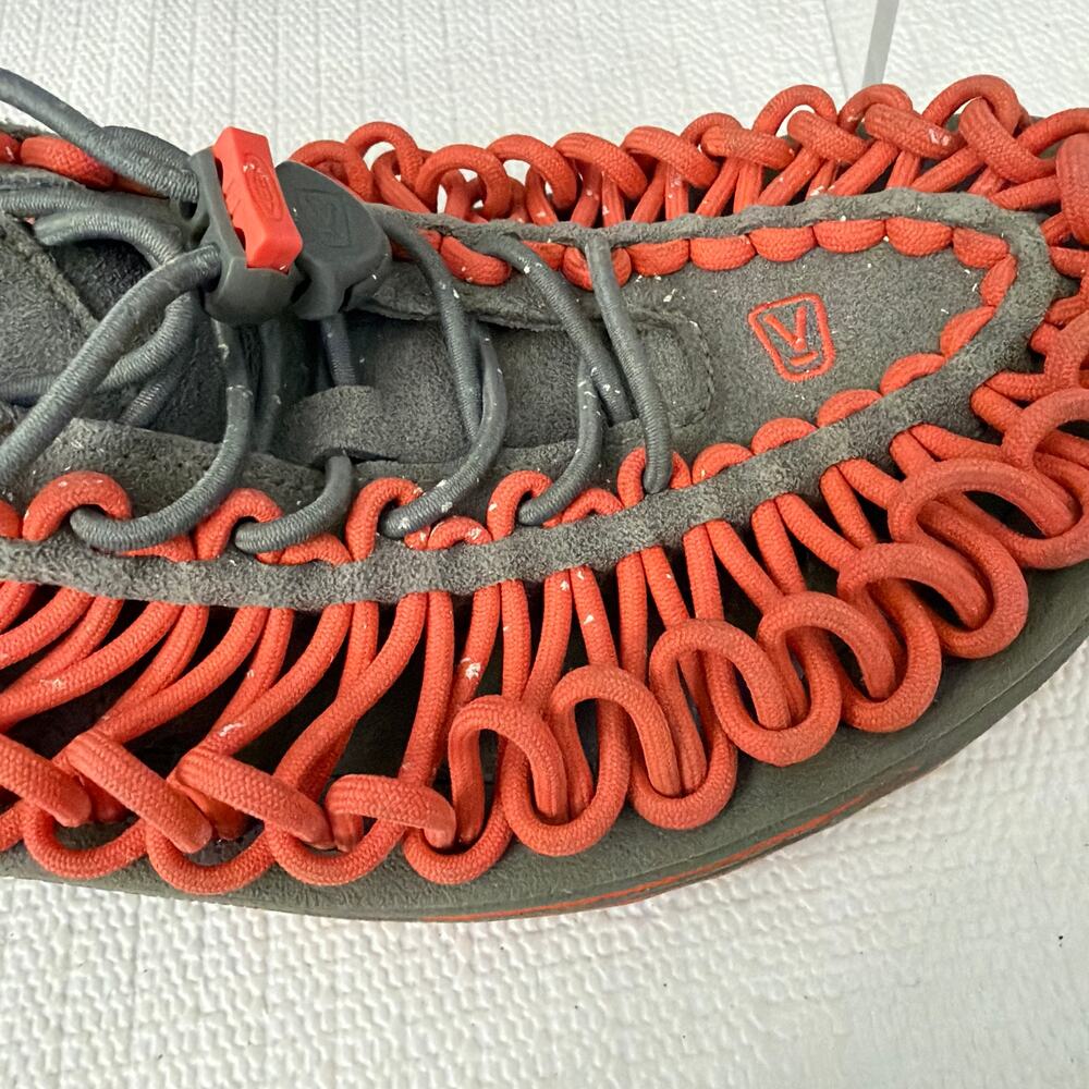 Keen Uneek Sandals Womens Size 9 Pink Gray Cord Comfort - Picture 8 of 10